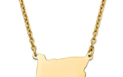 Your Oregon Story: Crafting Personalized Map Necklaces & More
