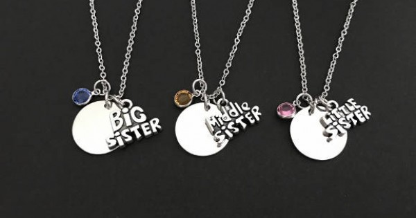 Sister Necklace, Little Sister Necklace Gift From Big Brother, Always  Remember You Are Loved - Necklacespring