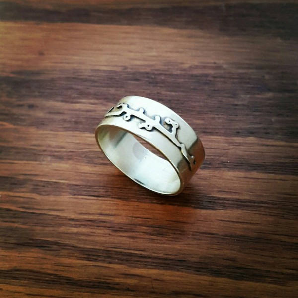 Arabic Ring, Personalized Arabic Ring, Arabic Wedding  Farsi Persian name ring, Any name ring in Farsi, Sterling silver My name in Arabic