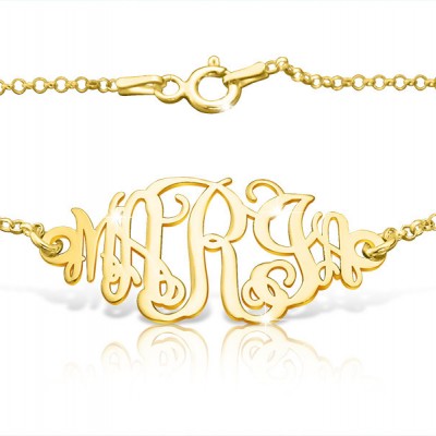 Beyonce Inspired Gold Monogram Bracelet Gold Monogram Ankle Bracelet Name Bracelet Beyonce Gold Bracelet Happy Birthday Gifts For Birthdays