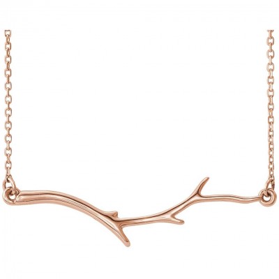 Branching Out Gold Necklace