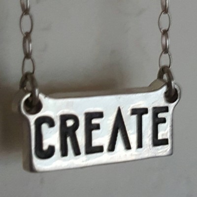 Create Silver Necklace Sterling Silver Makers Gonna Make Charm