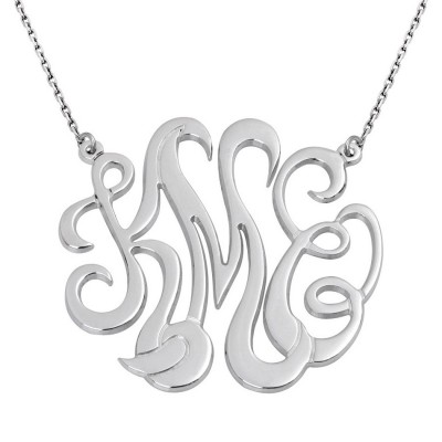 Custom Monogram necklace, monogram pendent, custom initial necklace, monogram necklace, monogram initial necklace, monogram jewelry