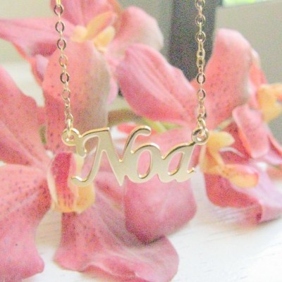 Custom name necklace - Name gold necklace - Personalized necklace - Name Necklace - Personalized name necklace - 14k gold filled nacklace