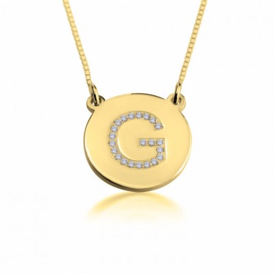 Dazzling Initial Necklace