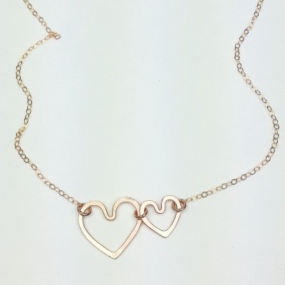 Double the love necklace