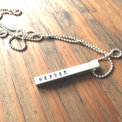 Fathers day gift -personalized and custom your mezuzah necklace - bar mitzva -  Gifts for him and her -by SIMAG made in Boulder Colorado