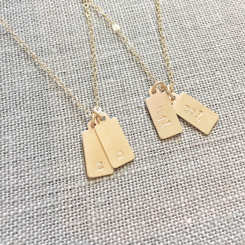 Dainty Mama Necklace with Kids Initials, Gold Filled, Personalized Mom  Necklace, Custom Gift for Mom, Mother's Day Gift