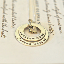 Hand Stamped Necklaces: Crafting Your Personalized Family Love