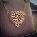 Your Story, Engraved: The Heart of Arabic Calligraphy Necklaces