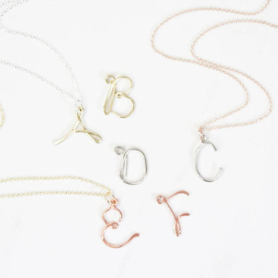 Initial / Personalized Gift For Friend / Delicate Necklace / Minimalist Jewelry / Delicate Necklace / Letter Necklace