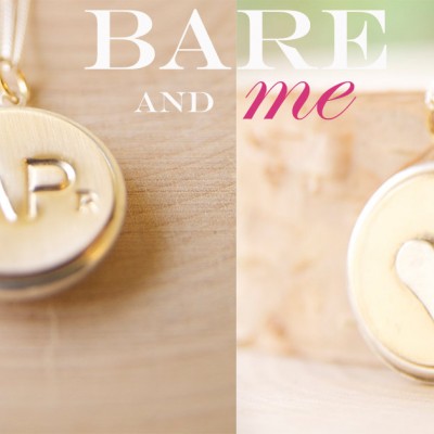 Keepsake Initial Pendants Handcrafted by Bare and Me on Etsy/ Holiday Gift Ideas for Mom/ Grandma Gifts/ Gifts for Mama/ Wedding Gift Ideas
