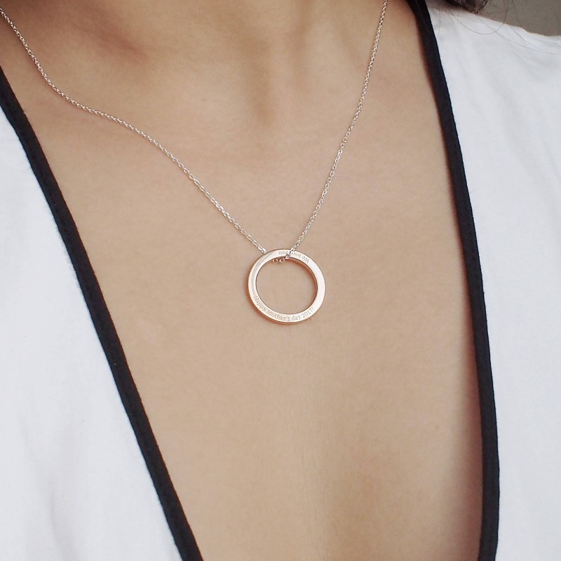 Ella Linked Ring Necklace – Grayling