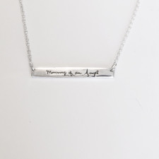 Handcrafted Personalized Jewelry | Mommy of an Angel Necklace