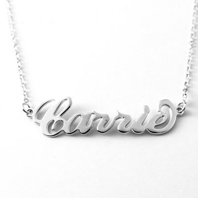 NECKLACE NAME - necklace name gold- Personalized Necklace gold- necklace name silver- necklace name custom- custom necklace name gold filled