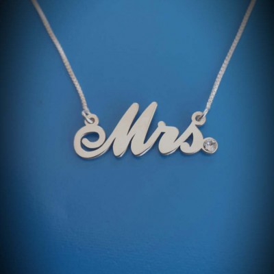 Name Charm Necklace With Birthstones Trisha Paytas Necklace Wedding Gift Name Necklace Name Plate Necklace Wedding Necklace