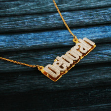 Your Name, Your Necklace: Artisanal Gold & Silver Sparkle