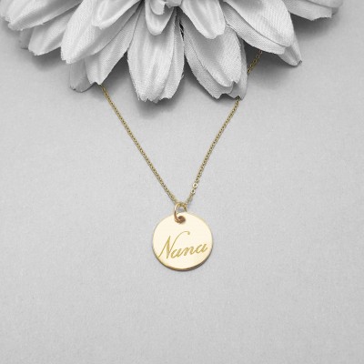 Nana Gift, Gold Nana Necklace, Best Nana Ever, Worlds Best Nana, Gift For Grandma, Grandma Necklace,