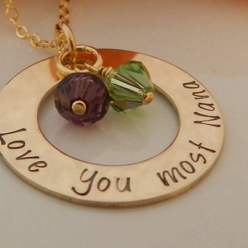 Amazon.com: Personalized Family Tree Nana Necklace, Grandma Birthstone  Jewelry, Gift for Grandma, Gift for Mom : Handmade Products
