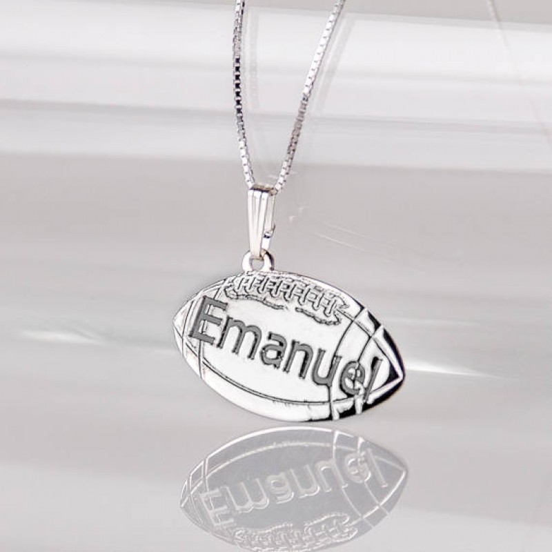 Custom Name Necklace Football Sports Style Personalized Men Customized  Chains Stainless Steel For Male Jewelry Birthday Gifts - AliExpress