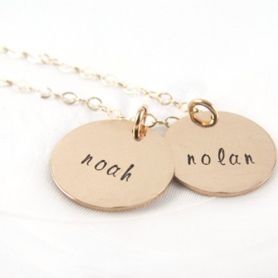 Personalized Kids Name Necklace Name Necklace Gold Rose Gold Necklace Sterling Silver Mother Necklace Personalized Jewelry Gift for Mom