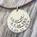 Hand Stamped Mens Necklaces: Crafting His Unique Story