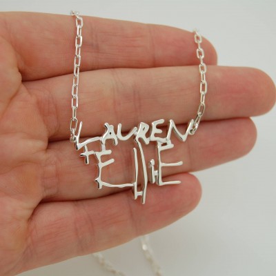 Personalized Mommy Necklace with Children Names, Sterling Silver Necklace for Mom, Gift Ideas for Mom, Gift for Her Valentines Day Idea