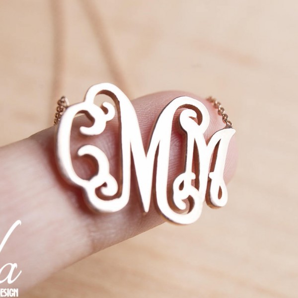 Personalized Monogram Necklace - Monogrammed Gifts - Gift For Her - Birthday Gift - Monogrammed Necklace - Monogram Gift,Personalized Gifts