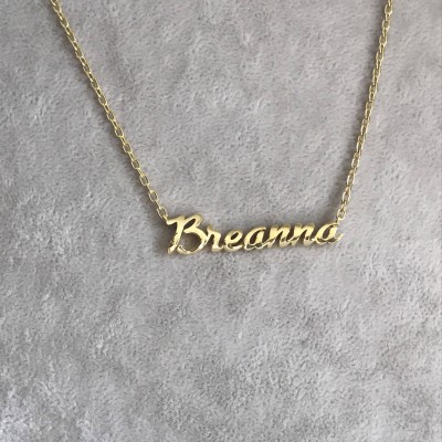 Personalized Name Necklace, Tiny Name Necklace, Gift For Her, Dainty Name Necklace, Bridesmaid Gift, Custom Necklace, Children Name Necklace