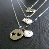 Necklace for mother on sale and two daughters