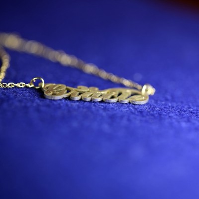 Script name necklace, name necklace, silver name necklace, sterling name necklace, Personalized necklace, Christmas gift.