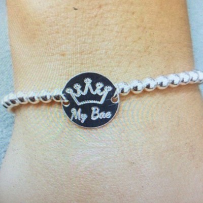 Silver Name Bracelet - Personalized Bracelet - Custom Bracelet - Personalized Jewelry - Personalized Gift - Engraved Bracelet - Coordinates