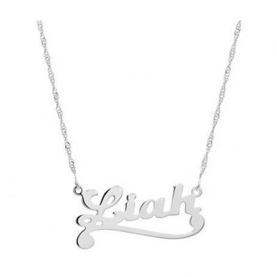 Silver Name Necklace - Personalized Necklace - Personalized Name Necklace -  Custom Necklace - Personalized Jewelry - Personalized Gift
