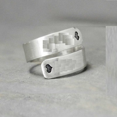 Silver Personalized Women Name Ring Hebrew Name Ring  ORDER ANY NAME Ring Classic Style Ring Personalized Messages Ring Two Name Ring