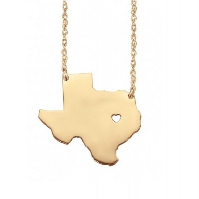 State necklace - california necklace - choose your state necklace - texas, new york, arizona, florida, idahoe, north carolina, south carolin