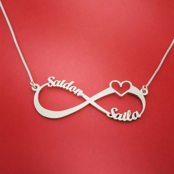 infinity heart necklace infinity necklace with heart christmas gifts for mom girl christmas presents christmas eve present christmas present