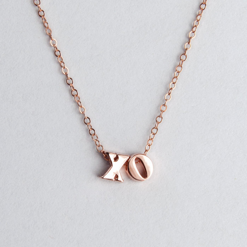 Xo Necklace, Xo Gold Necklace, Xo Necklace Gold, Gold Xo Necklace, Xo