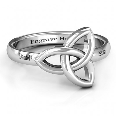 Sinéad Celtic Knot Ring - Name My Jewelry ™