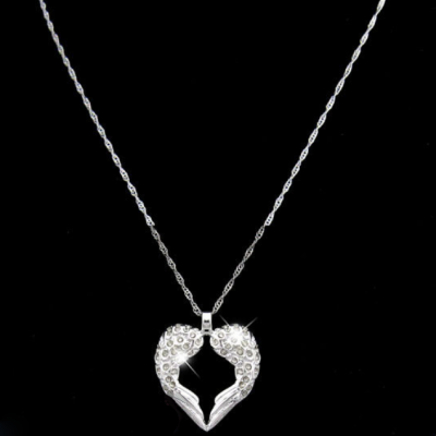 personalized Angels Heart - Sterling Silver - Name My Jewelry ™