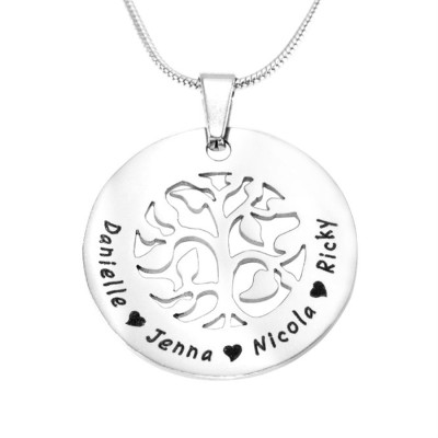personalized BFS Family Tree Necklace - Name My Jewelry ™
