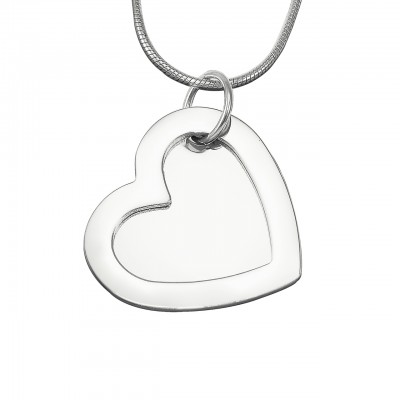 personalized Love Forever Necklace - sterling Silver - Name My Jewelry ™