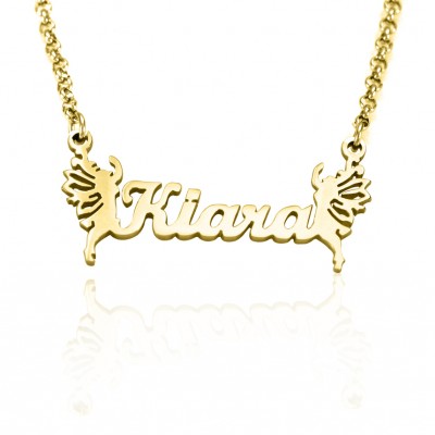 personalized Name Necklace - 18ct Gold Plated - Name My Jewelry ™