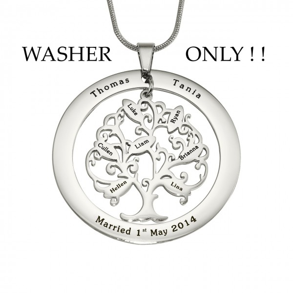 personalized ADDITIONAL Tree of My Life WASHER ONLY - Name My Jewelry ™