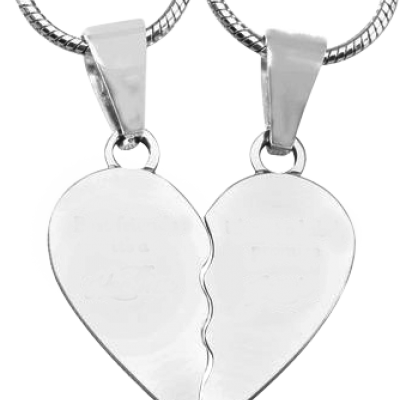 personalized My Bestie Two personalized Sterling Silver Necklaces - Name My Jewelry ™