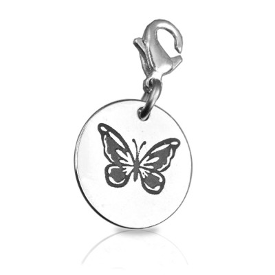 personalized Butterfly Charm - Name My Jewelry ™