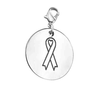 personalized Ribbon For a Cause Charm - Name My Jewelry ™
