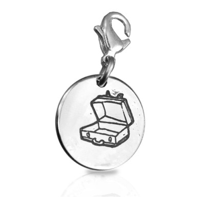 personalized Suitcase Charm - Name My Jewelry ™