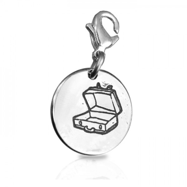 personalized Suitcase Charm - Name My Jewelry ™