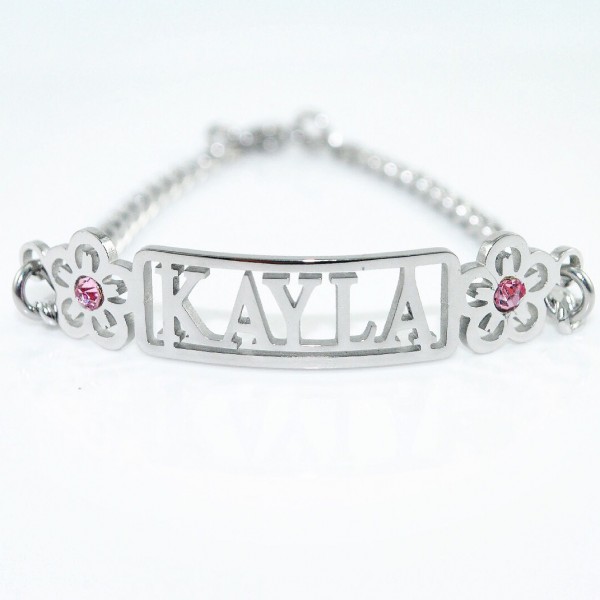 Name Necklace/Bracelet/Anklet - DIY Name Jewelry With Any Elements - Name My Jewelry ™
