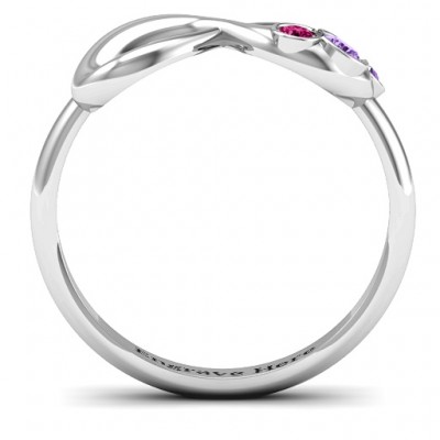 Now and Forever  Infinity Ring - Name My Jewelry ™